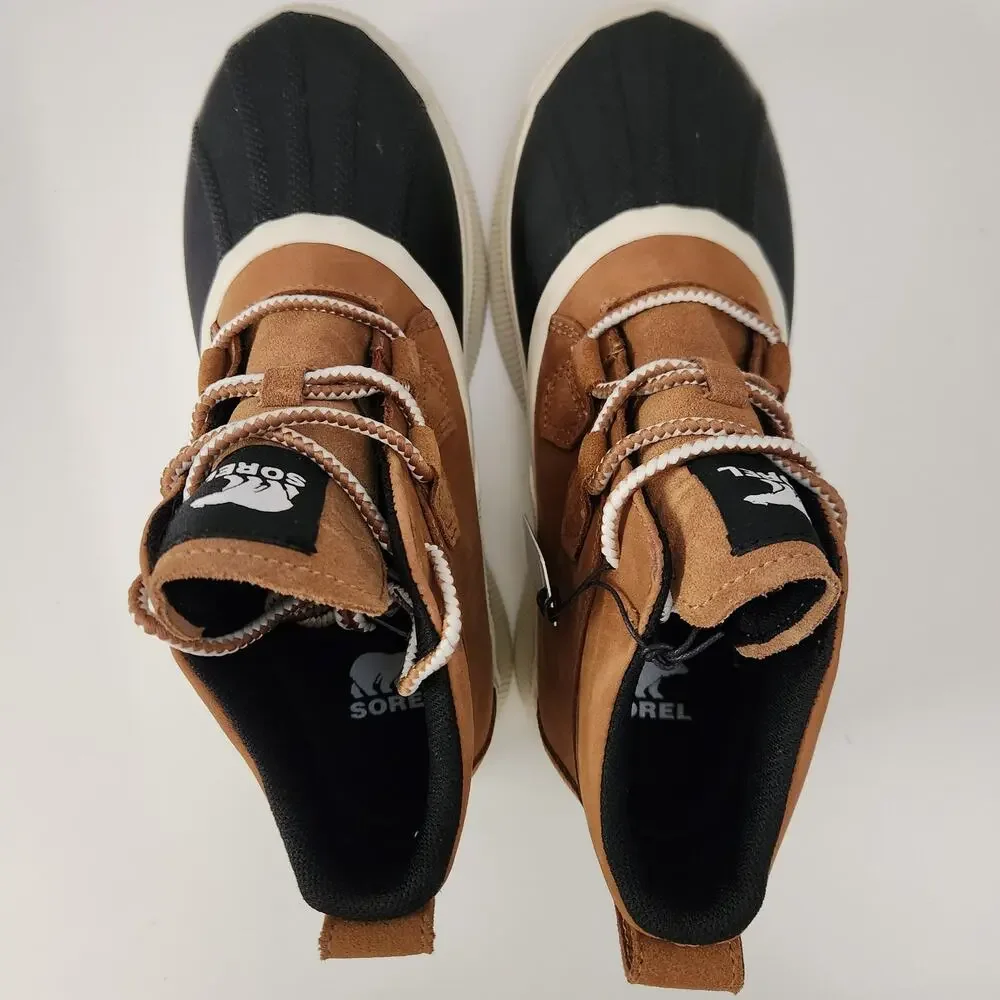 SOREL Women's Out N About lV Classic Waterproof Boot - Taffy, Black - 8.5